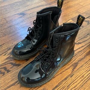 Dr. Martens Size 4Y Leather Boots